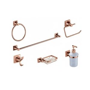accesorio de baÑo capadocia rose gold