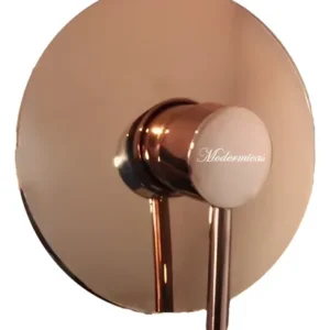 monocontrol ducha rose gold redondo